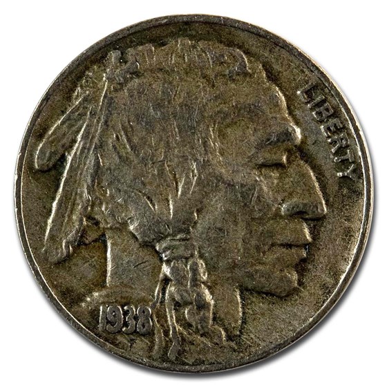 1938-D Buffalo Nickel XF 1938-D Buffalo Nickel XF