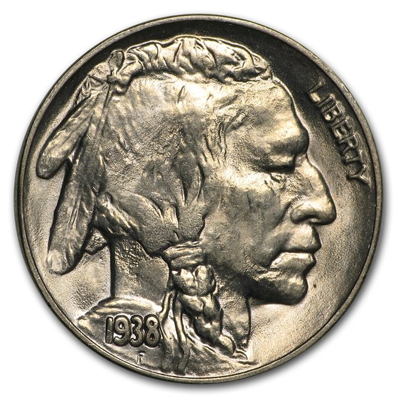 1938-D/D Buffalo Nickel BU 1938-D/D Buffalo Nickel BU