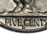 1938-D/D Buffalo Nickel MS-64 PCGS