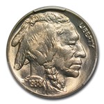 1938-D/D Buffalo Nickel MS-66 PCGS