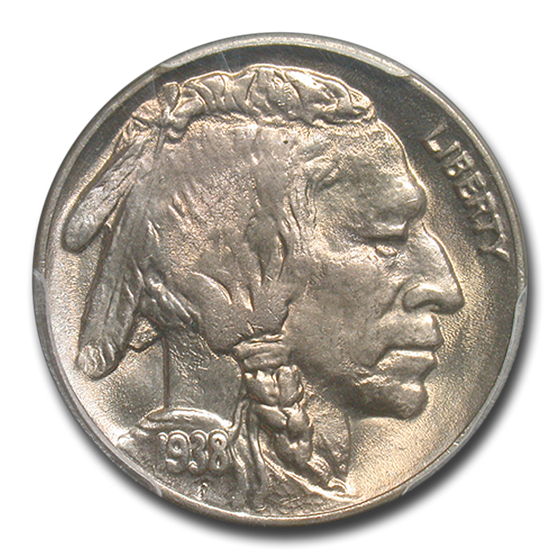 1938-D/D Buffalo Nickel MS-67 PCGS 1938-D/D Buffalo Nickel MS-67 PCGS