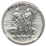 1938-D Daniel Boone Bicentennial Half Dollar MS-66 NGC