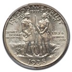 1938-D Daniel Boone Half Dollar Commem MS-67 PCGS