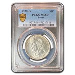 1938-D Daniel Boone Half Dollar MS-66+ PCGS