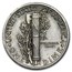 1938-D Mercury Dime AU