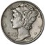 1938-D Mercury Dime XF
