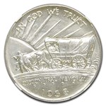 1938-D Oregon Trail Commemorative Half Dollar MS-66 NGC