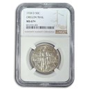 1938-D Oregon Trail Commemorative Half Dollar MS-67+ NGC
