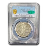 1938-D Oregon Trail Half Dollar Commem MS-67 PCGS CAC