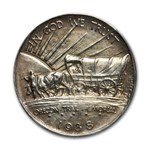 1938-D Oregon Trail Memorial Half Dollar Commem Half BU