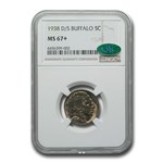 1938 D/S Buffalo Nickel MS-67+ NGC CAC