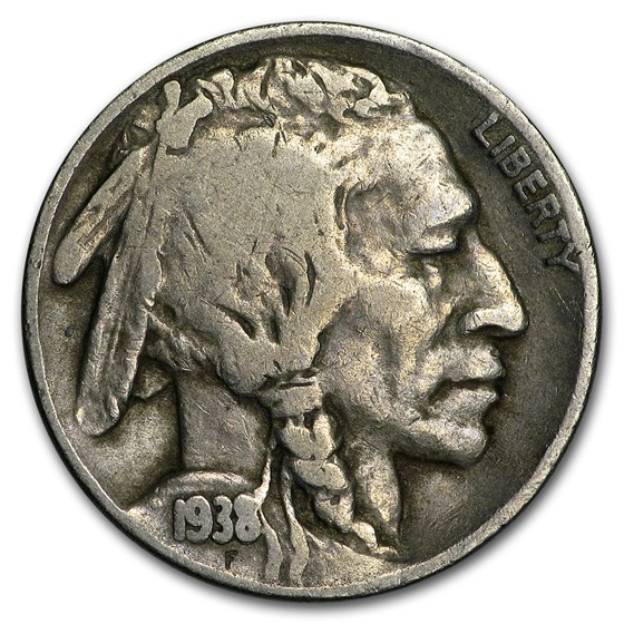 1938-D/S Buffalo Nickel VG 1938-D/S Buffalo Nickel VG