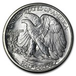 1938-D Walking Liberty Half Dollar BU
