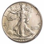 1938-D Walking Liberty Half Dollar MS-64 NGC