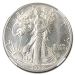 1938-D Walking Liberty Half Dollar MS-65 NGC
