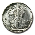 1938-D Walking Liberty Half Dollar MS-66 NGC