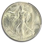 1938-D Walking Liberty Half Dollar MS-66 PCGS
