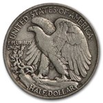 1938-D Walking Liberty Half Dollar VF-25 PCGS
