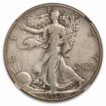 1938-D Walking Liberty Half Dollar VF-30 NGC