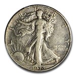 1938-D Walking Liberty Half Dollar VF-35 PCGS
