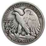 1938-D Walking Liberty Half Dollar VG