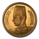 (1938) Egypt Gold 500 Piastres Farouk PR-65 PCGS