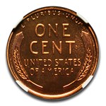 1938 Lincoln Cent PF-68 NGC (Red)