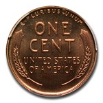 1938 Lincoln Cent PR-67 PCGS (Red)