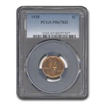 1938 Lincoln Cent PR-67 PCGS (Red)