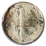 1938 Mercury Dime MS-68 PCGS (FB)