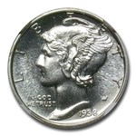 1938 Mercury Dime PF-68 NGC