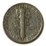 1938 Mercury Dime XF