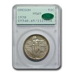 1938 Oregon Commemorative Half Dollar MS-65 PCGS CAC
