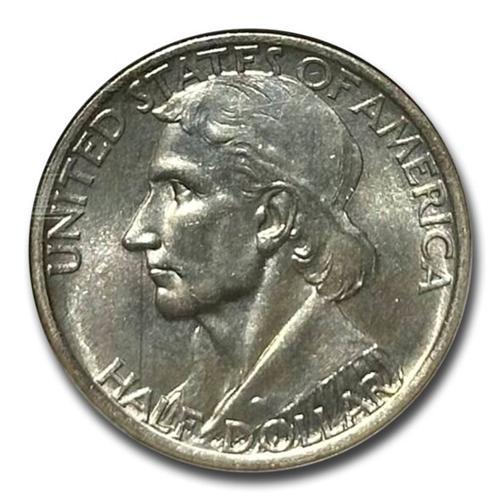 1938-S Daniel Boone Bicentennial Half Dollar MS-64 NGC 1938-S Daniel Boone Bicentennial Half Dollar MS-64 NGC