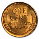 1938-S Lincoln Cent MS-66 PCGS (Red)