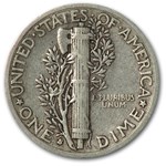1938-S Mercury Dime Good/VF