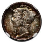 1938-S Mercury Dime MS-67 NGC