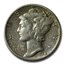 1938-S Mercury Dime XF