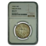 1938-S Oregon Commemorative Half Dollar MS-67+ NGC