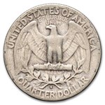 1938-S Washington Quarter 40-Coin Roll Avg Circ