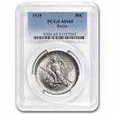 1938 Texas Centennial Commemorative Half Dollar MS-65 PCGS