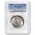 1938 Texas Centennial Commemorative Half Dollar MS-65 PCGS
