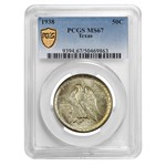 1938 Texas Half Dollar MS-67 PCGS