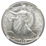 1938 Walking Liberty Half Dollar MS-63 NGC