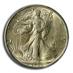 1938 Walking Liberty Half Dollar MS-63 PCGS