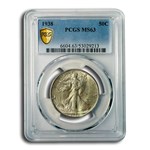1938 Walking Liberty Half Dollar MS-63 PCGS