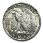 1938 Walking Liberty Half Dollar MS-64 NGC
