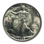 1938 Walking Liberty Half Dollar MS-65 NGC