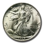 1938 Walking Liberty Half Dollar MS-66 PCGS