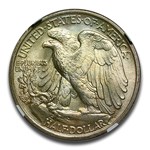 1938 Walking Liberty Half Dollar MS-67+ NGC
